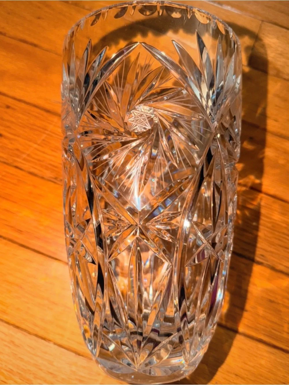 J.G. Durand 24% Lead Crystal 8” Vase in the elegant 